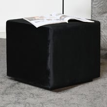Fuller Velvet Ottoman